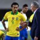 Marquinhos e Tite da Seleção Brasileira