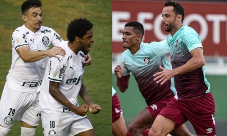 Willian e Luiz Adriano do Palmeiras Nenê do Fluminense