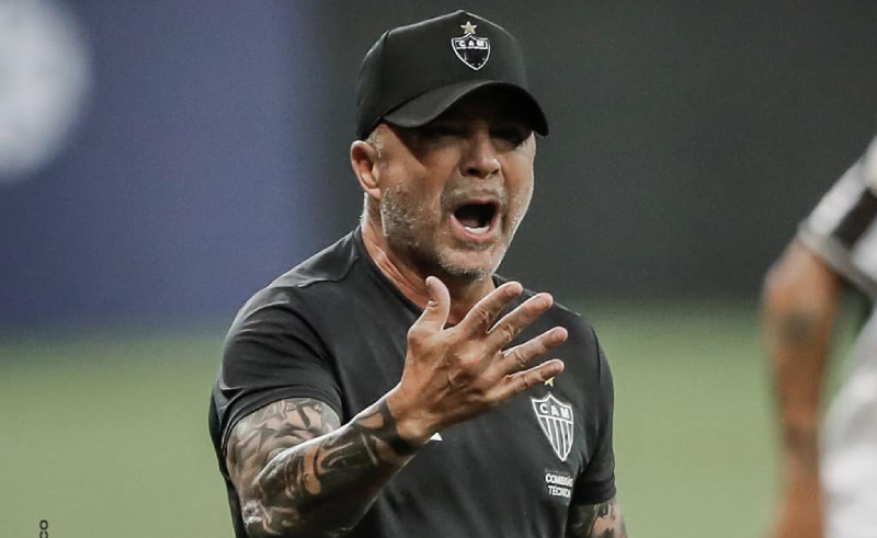 Jorge Sampaoli do Atlético-MG