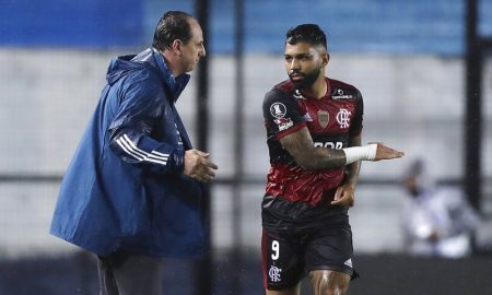 Rogerio Ceni e Gabriel Gabigol Barbosa do Flamengo