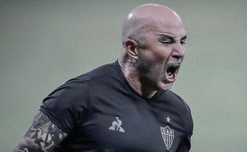 Jorge Sampaoli do Atlético-MG