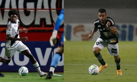 Talles Magno do Vasco e Caio Alexandre do Botafogo