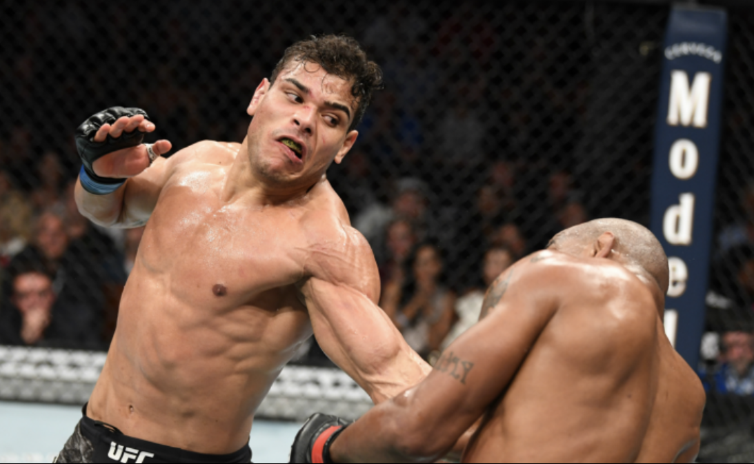 Paulo Borrachinha é lutador peso-médio do UFC