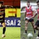 Jogador do Sport-RE e Keno do Atlético-MG