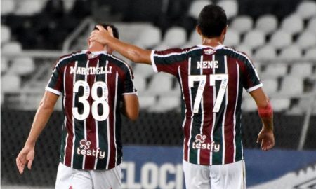 Martinelli e Nene do Fluminense