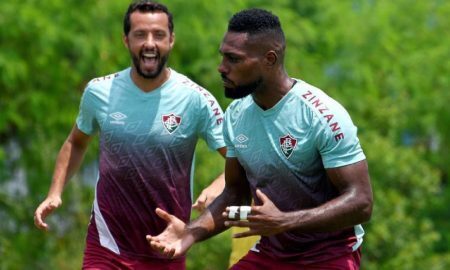 Nenê e Luccas Claro do Fluminense