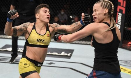 Jéssica Andrade é lutadora peso-mosca do UFC