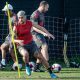 De Arrascaeta do Flamengo treina para início de temporada