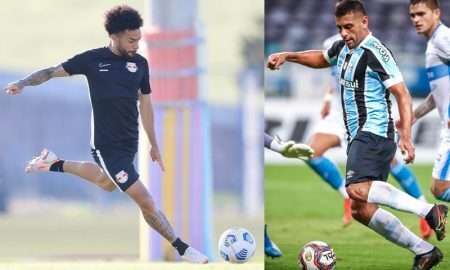 Claudinho Bragantino Diego Souza Grêmio Sul-Americana 2021