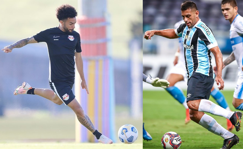 Claudinho Bragantino Diego Souza Grêmio Sul-Americana 2021