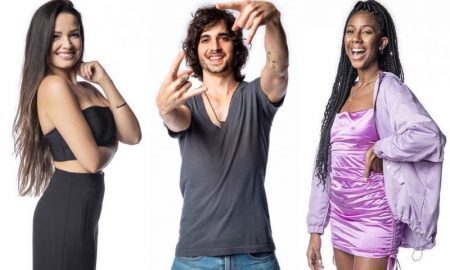 Juliette, Fiuk e Camilla, finalistas do BBB 21