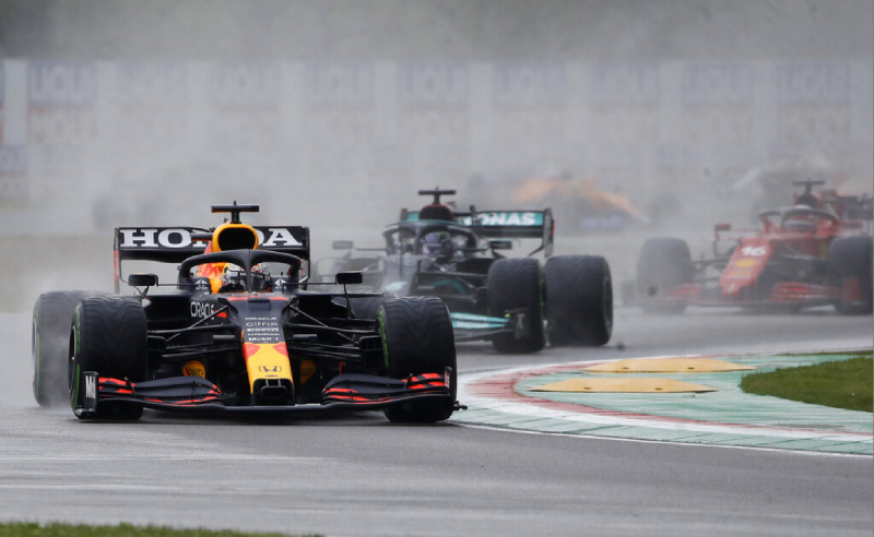 Max Verstappen da RBR Racing F1 Ímola