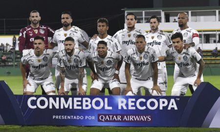 Time do Palmeiras na Final da Recopa Sul-Americana