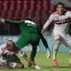 Pablo Felipe jogando pelo São Paulo contra o RB Bragantino