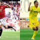 Bacca (Villarreal) e Cavani (United)