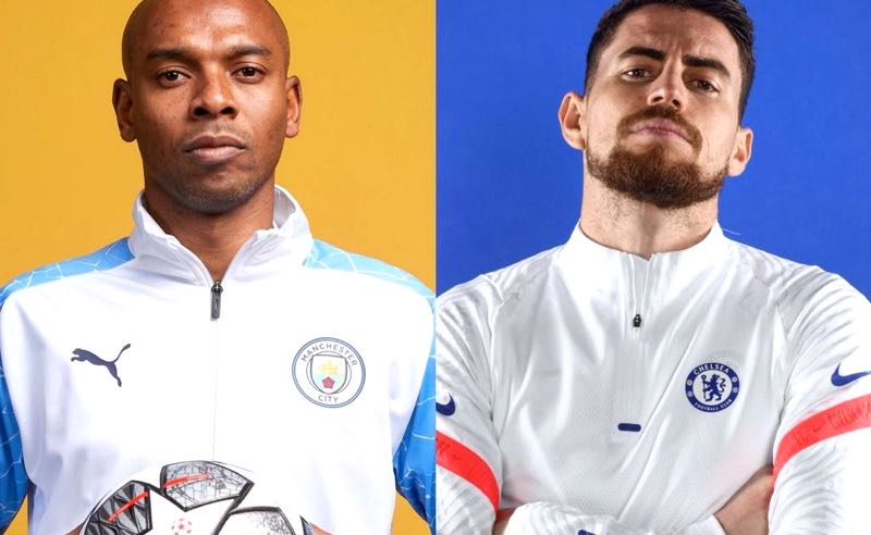 Fernandinho x Jorginho na final da Champions