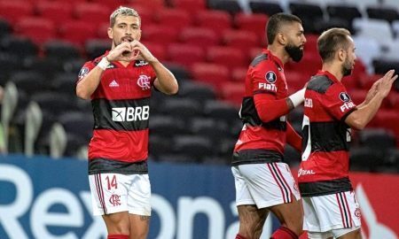 Flamengo comemora vitória na Libertadores 03052021