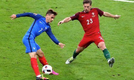 França x Portugal na final da Euro 2016; equipes se reencontram na Eurocopa 2021