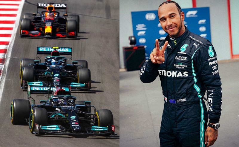 Lewis Hamilton no GP de Portugal 2021