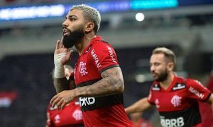 O atacante Gabigol na final do Carioca