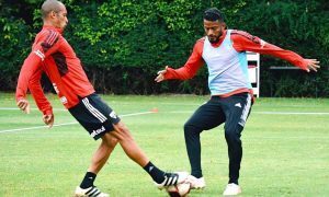 Treino do São Paulo para o Paulistão