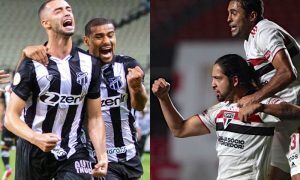 Lances dos jogos de Ceará e São Paulo na sexta rodada do Brasileirão 2021