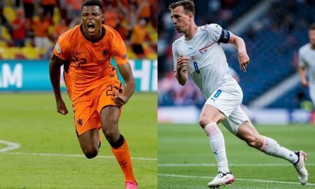 Dumfries, da Holanda, e Darida, da República Tcheca, na Eurocopa 2021