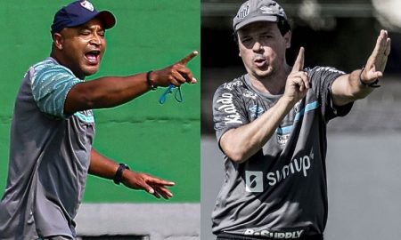 Os técnicos Fernando Diniz e Roger