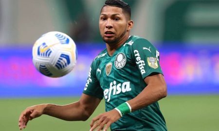 Rony, do Palmeiras, em jogo contra o Bahia pelo Brasileirão 2021