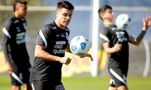 Treino do Corinthians no Brasileirão