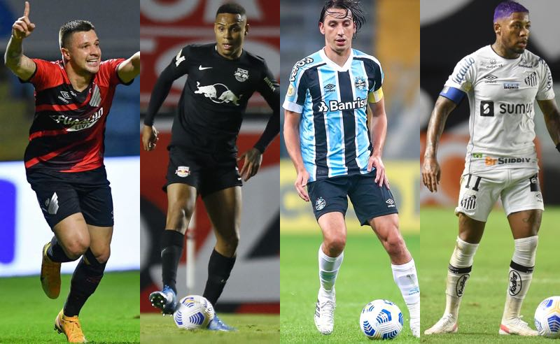 Athletico-PR, Bragantino, Grêmio e Santos, os clubes brasileiros na Copa Sul-Americana 2021