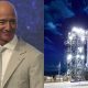 Jeff Bezos, da Amazon, e o foguete de sua empresa Blue Origin