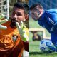 Os goleiros Marcos Felipe, do Fluminense, e Gabriel Chapecó, do Grêmio, treinam para a Copa do Brasil 2021