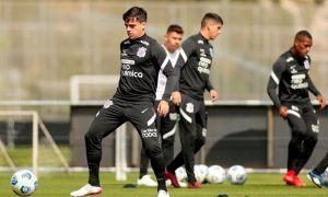 Corinthians treina para o jogo contra o Cuiabá no Brasileirão 2021