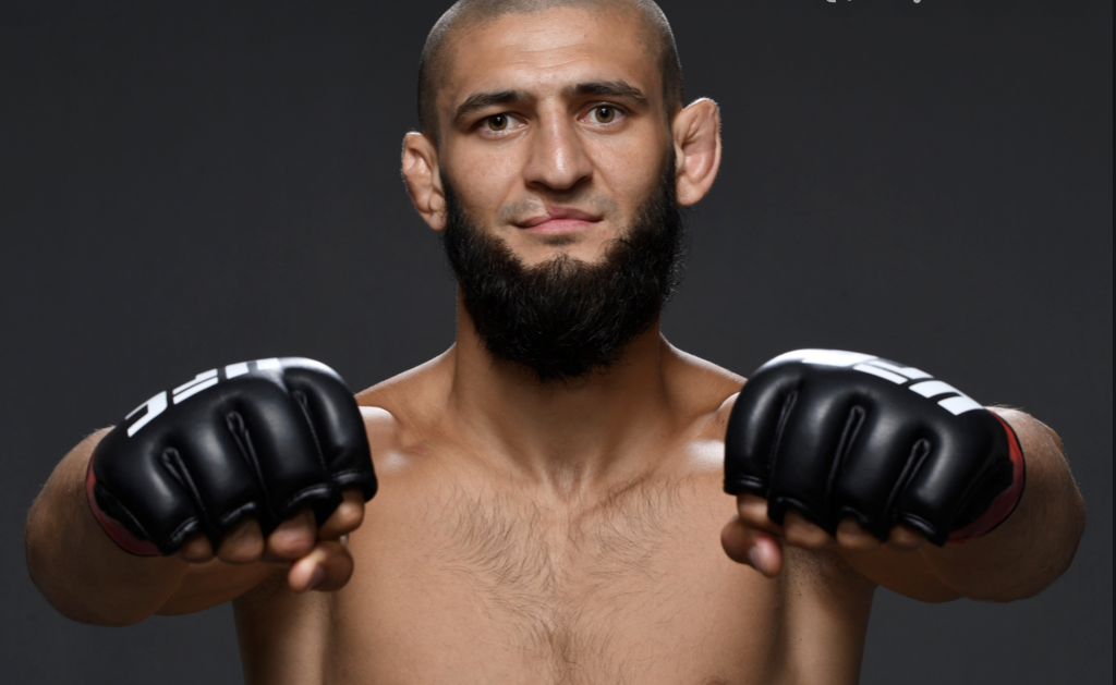 Khamzat Chimaev é atleta meio-médio do UFC