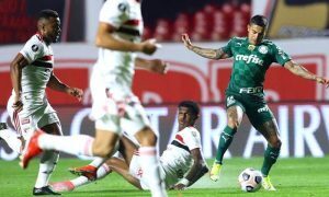 São Paulo 1 x 1 Palmeiras nas quartas da Libertadores 2021