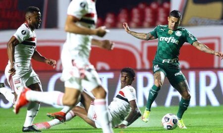 São Paulo 1 x 1 Palmeiras nas quartas da Libertadores 2021