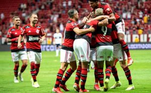 Flamengo x Olimpia na Libertadores 2021, no Mané Garrincha, em Brasília