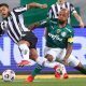 Hulk e Felipe Melo em Palmeiras x Atlético-MG nas semifinais da Libertadores 2021