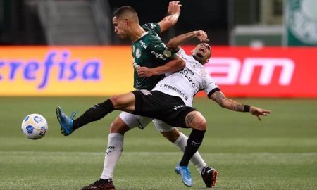 Palmeiras x Corinthians no primeiro turno do Brasileirão 2021