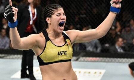 Ketlen Vieira é lutadora peso-galo do UFC