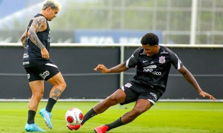 Corinthians treina para jogo do Campeonato Paulista 2022