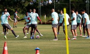 Treino do Fluminense para estreia no Carioca 2022