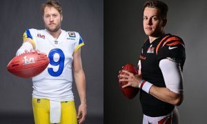 Matt Stafford e Joe Burrow, destaques do Super Bowl 56