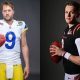 Matt Stafford e Joe Burrow, destaques do Super Bowl 56