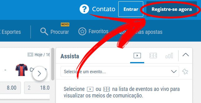 Cadastro em Sportingbet Brasil