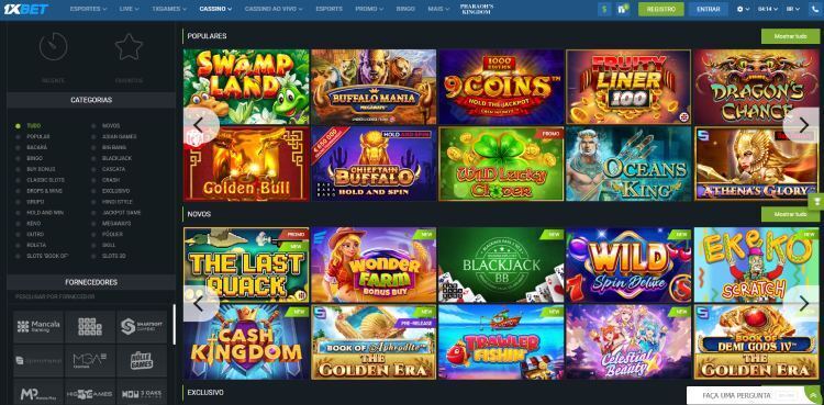 1xBet casino online