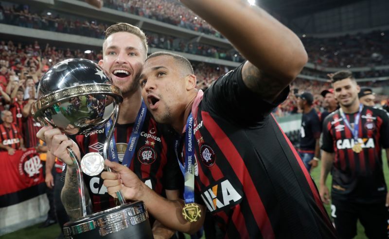 O Athletico-PR foi o campeão da Copa Sul-Americana em 2018
