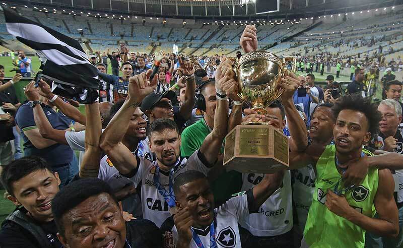 Botafogo festeja o título do Campeonato Carioca 2018