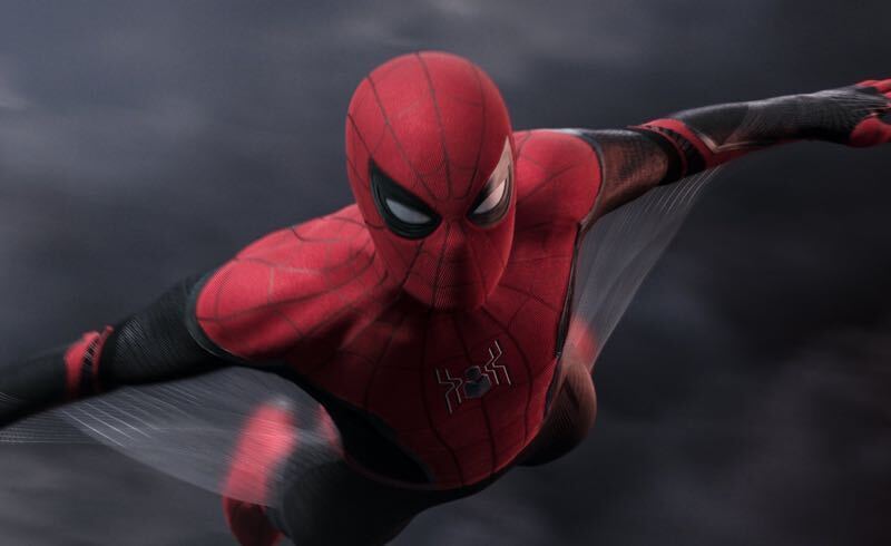 Cena de Homem-Aranha - Longe de Casa, lançado em 2019